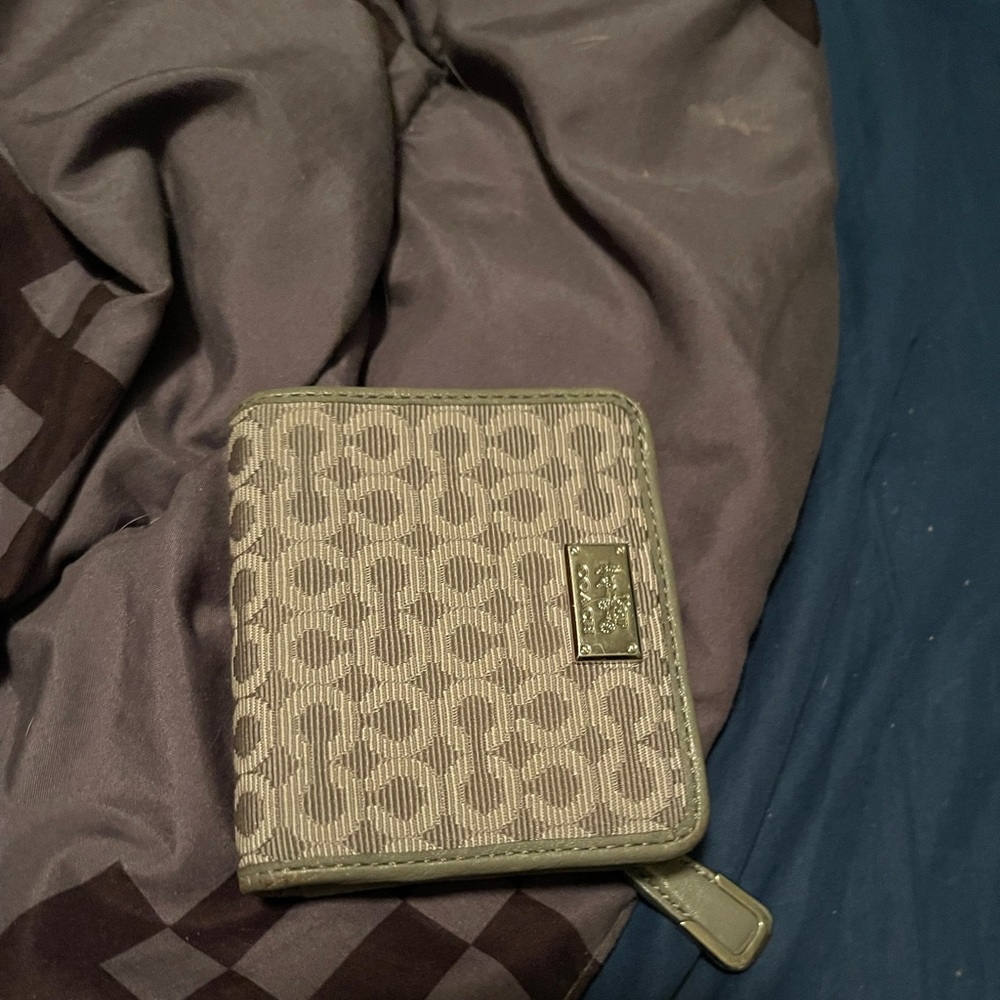 Small coach wallet